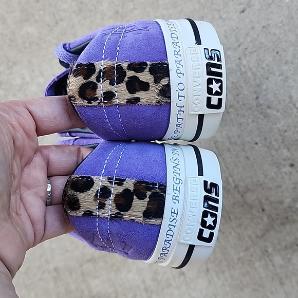 NWOT Converse One Star Pro Lo Wild Lilac Sean Pablo x Paradise Shoes - Picture 5 of 9